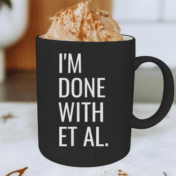 Grad Student Dissertation Thesis PhD Graduation Graphic Print Coffee Mug