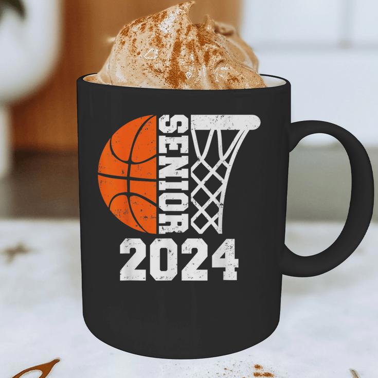 Graduate Senior Class Of 2024 Basketball Player Graduation Graphic Print Coffee Mug