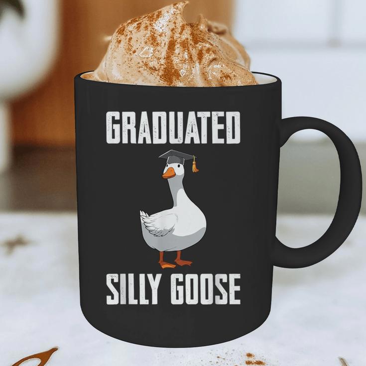Graduated Silly Goose Student Graduation 2026 Grad Graphic Print Coffee Mug