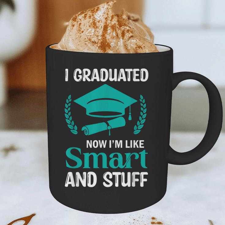 I Graduated Smart Graduation Student College University Graphic Print Coffee Mug