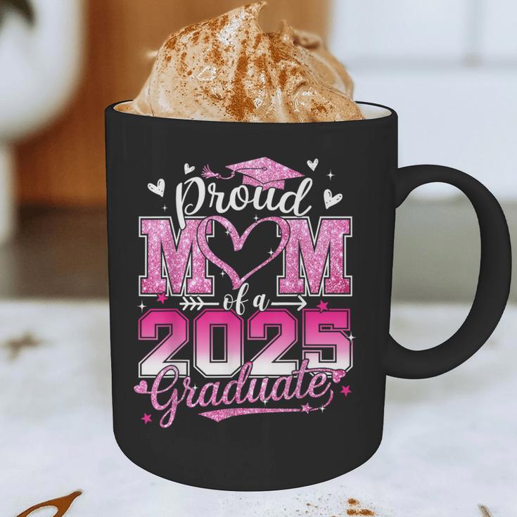 Graduation 2025 Proud Mom Of 2025 Graduate Floral Women Graphic Print Coffee Mug