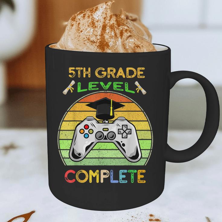 Graduation 5th Grade Level Complete Gamer Class 2021 Gaming Graphic Print Coffee Mug