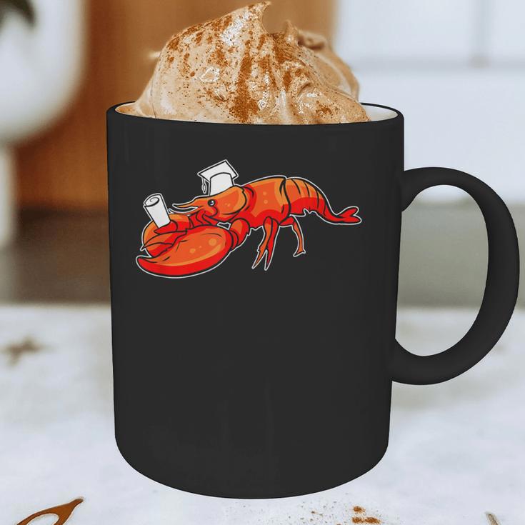 Graduation Bachelor Master Doctor PhD Study School Lobster Graphic Print Coffee Mug