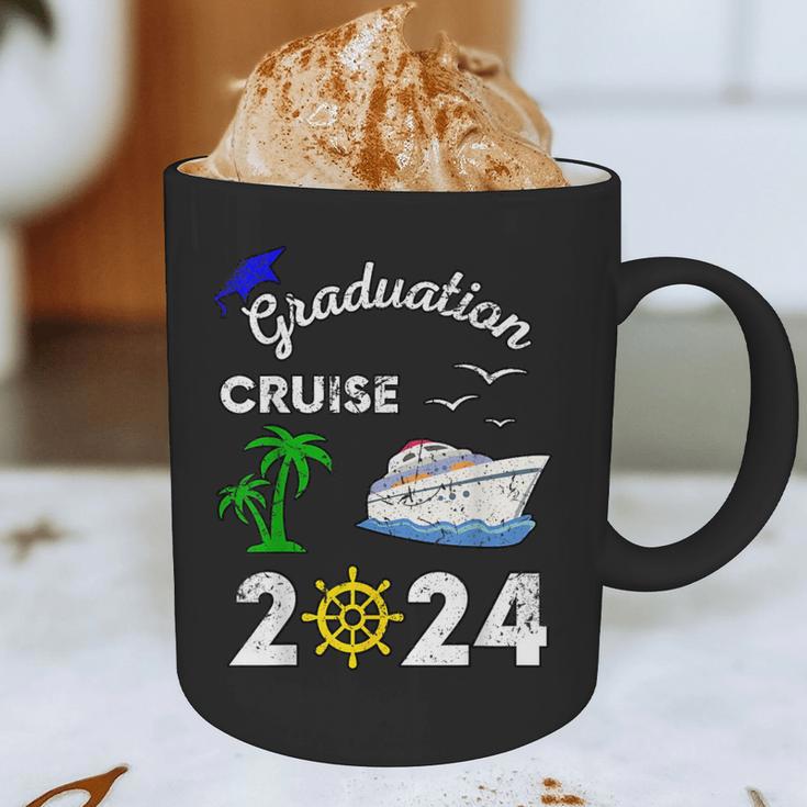 Graduation Cruise 2024 Ship Boat Vacation Summer Vacation Men Women Kids Graphic Print Coffee Mug