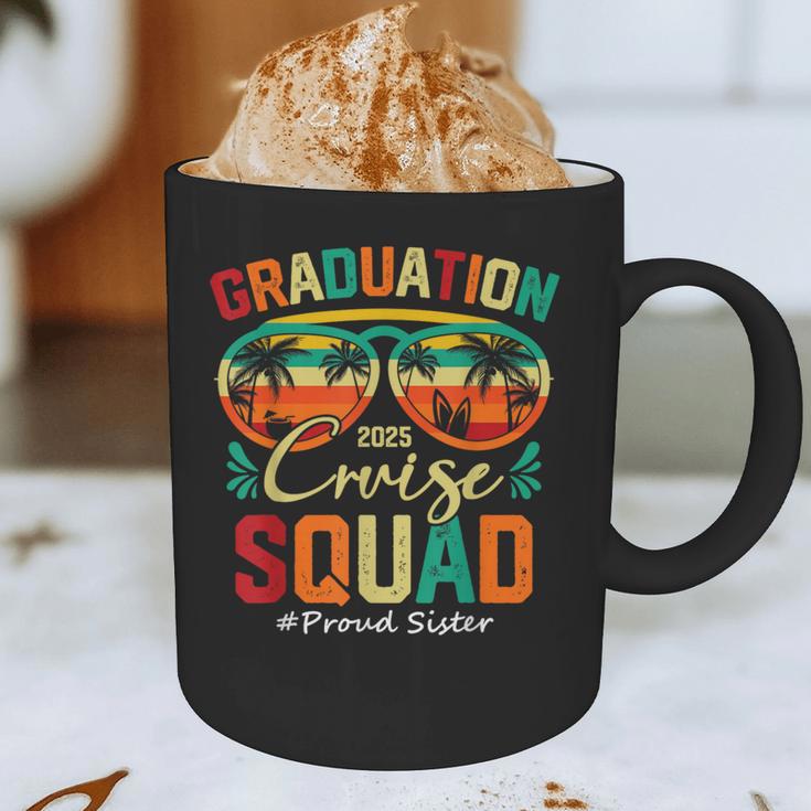 Graduation Cruise Squad 2025 Proud Sister Cruising Graphic Print Coffee Mug
