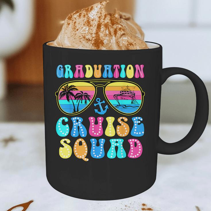 Graduation Cruise Squad Class Of 2025 Vacation Family Grad Graphic Print Coffee Mug