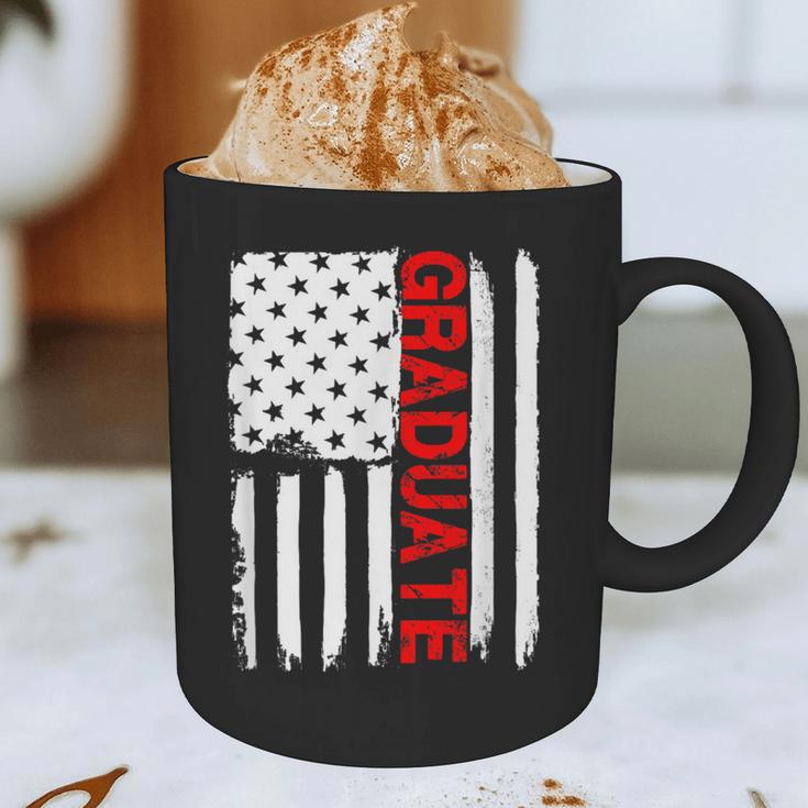 Graduation High School College Flag GraduateShirt 2018 Graphic Print Coffee Mug