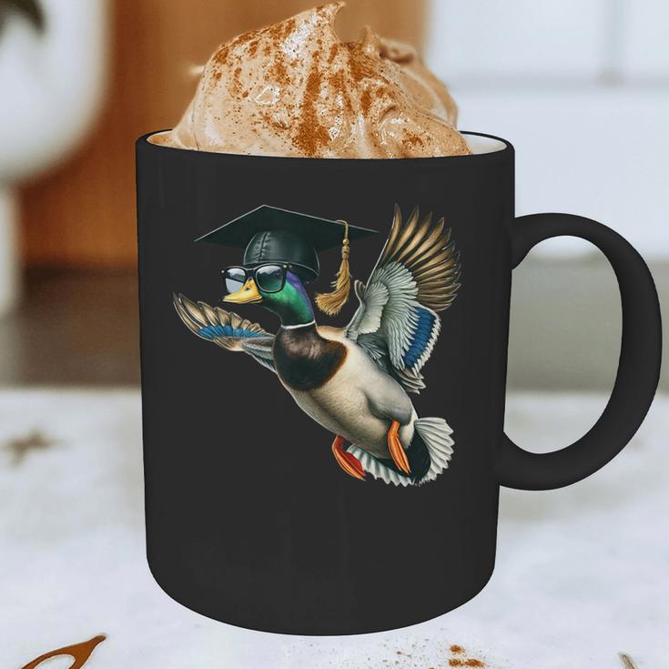 Graduation Mallard Duck Hunter Hunting Season Grad Hunting Graphic Print Coffee Mug
