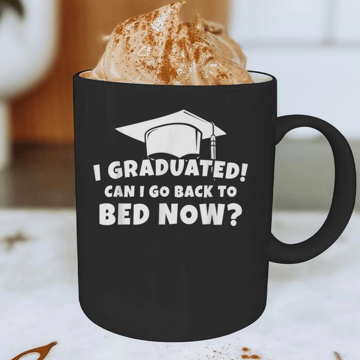 Graduation Motivation Joke University High School Student Graphic Print Coffee Mug