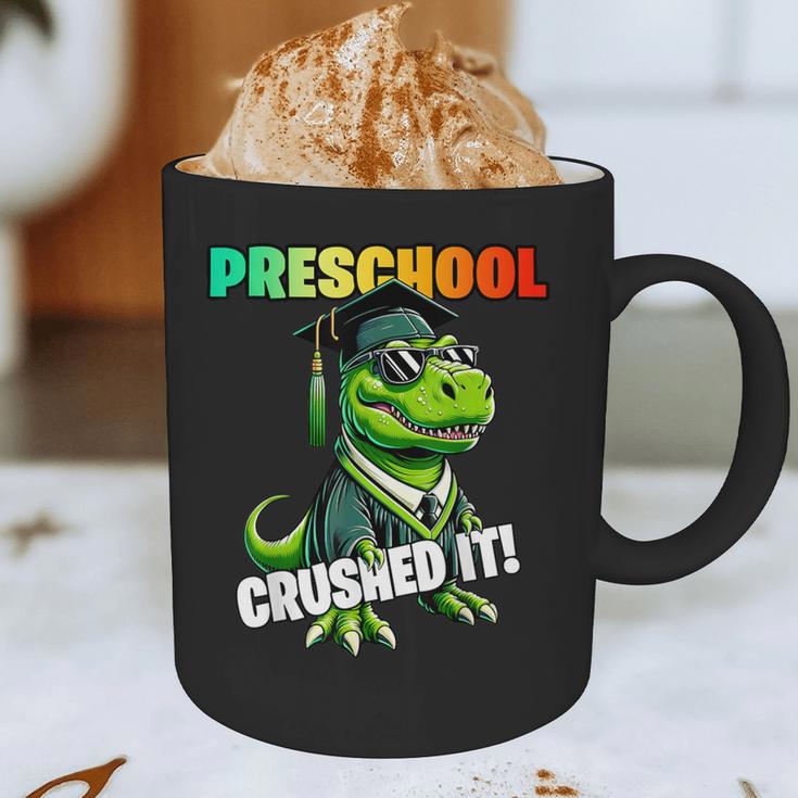 Graduation Preschool DinosaurRex Crushed It Boys Grad Graphic Print Coffee Mug