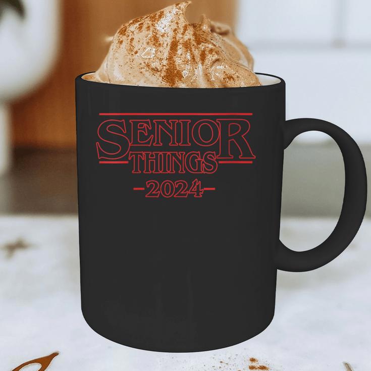 Graduation Senior Things 2024 Graduate Back To School Graphic Print Coffee Mug