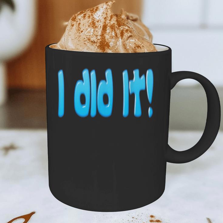 I Did It Graduation Shirt For Graduates And Proud Parents Graphic Print Coffee Mug