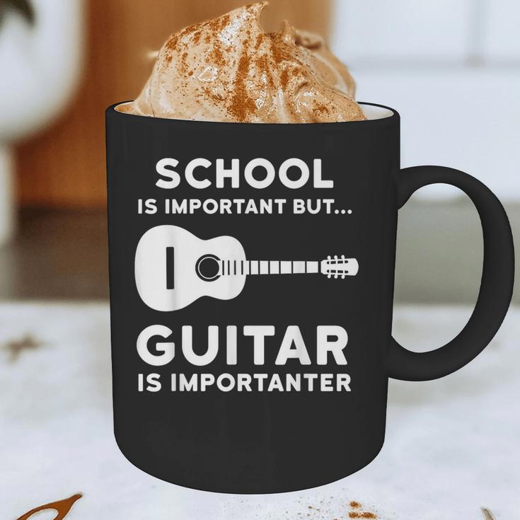 Graduation Shirt For Guitar Players & Band Member Graphic Print Coffee Mug