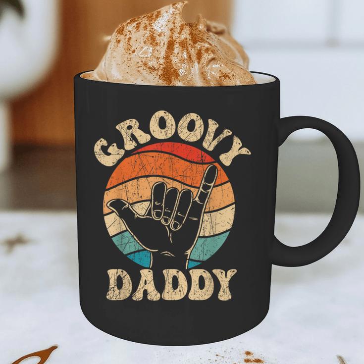 Groovy Daddy 70s Aesthetic Nostalgia 1970's Retro Groovy Dad Graphic Print Coffee Mug Groovy Daddy 70s Aesthetic Nostalgia 1970's Retro Groovy Dad Graphic Print Coffee Mug
