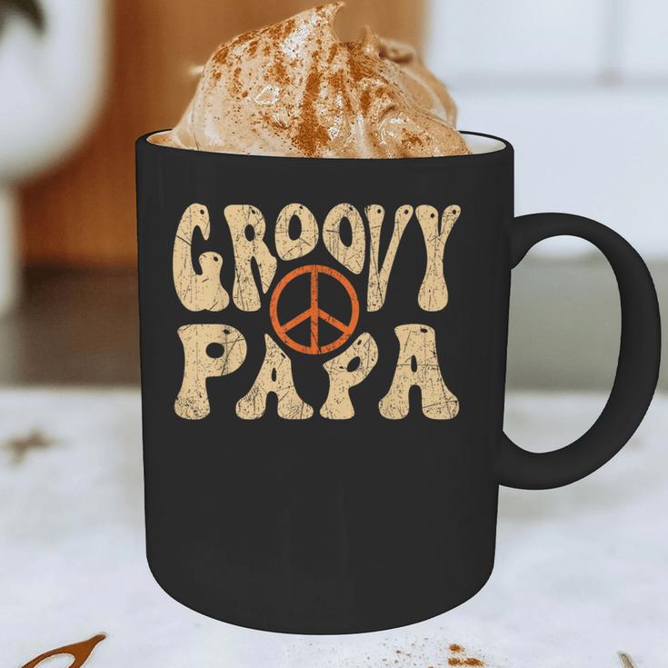 Groovy Papa 70s Aesthetic Nostalgia 1970's Retro Dad Graphic Print Coffee Mug Groovy Papa 70s Aesthetic Nostalgia 1970's Retro Dad Graphic Print Coffee Mug