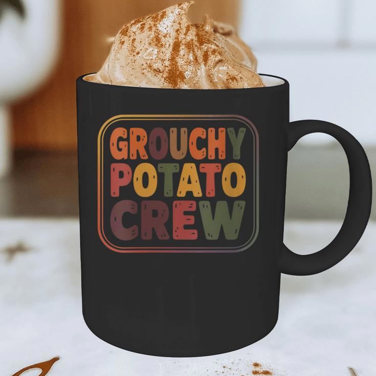 Grouchy Potato Crew Introvert Sarcasm Graphic Print Coffee Mug