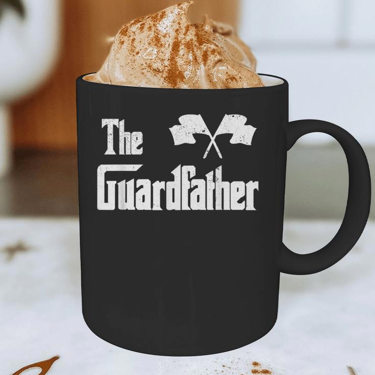 The Guardfather Meme Color Guard Proud Dad Colorguard Graphic Print Coffee Mug