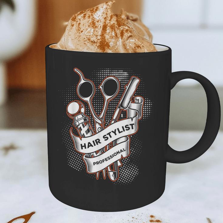 Hairdresser Gift Idea Graduation Tattoo Craft Hairstylist Graphic Print Coffee Mug