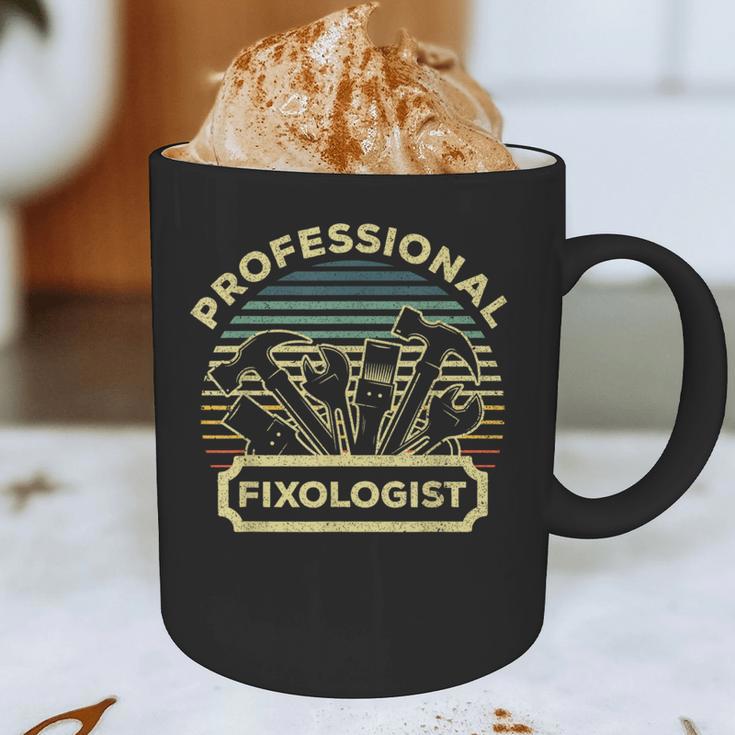 Handyman For Men Women Dad Fixologist Carpenter Tools Graphic Print Coffee Mug Handyman For Men Women Dad Fixologist Carpenter Tools Graphic Print Coffee Mug
