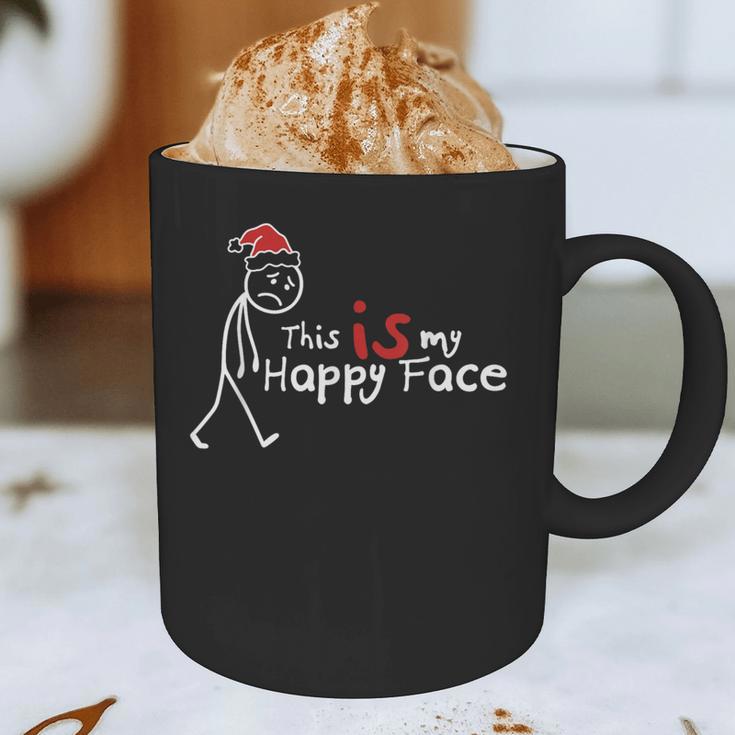 This Is My Happy Face List Christmas Introvert Graphic Print Coffee Mug This Is My Happy Face List Christmas Introvert Graphic Print Coffee Mug