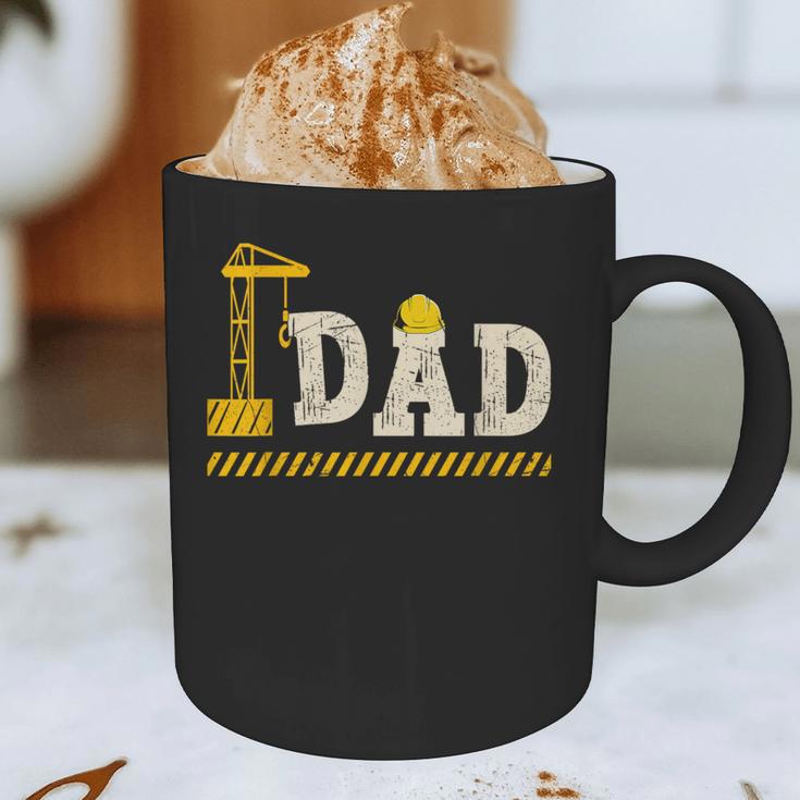 Happy Father's Day Construction For Son DAD Father's Day Graphic Print Coffee Mug