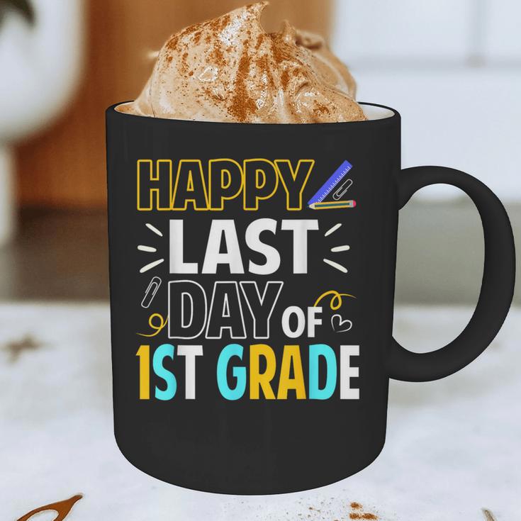 Happy Last Day Of 1st Grade Shirt Cutie Graduation Graphic Print Coffee Mug
