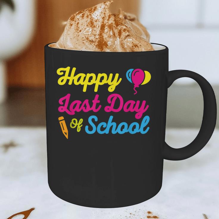 Happy Last Day Of School Graduation Teacher Students T-Shirt Graphic Print Coffee Mug