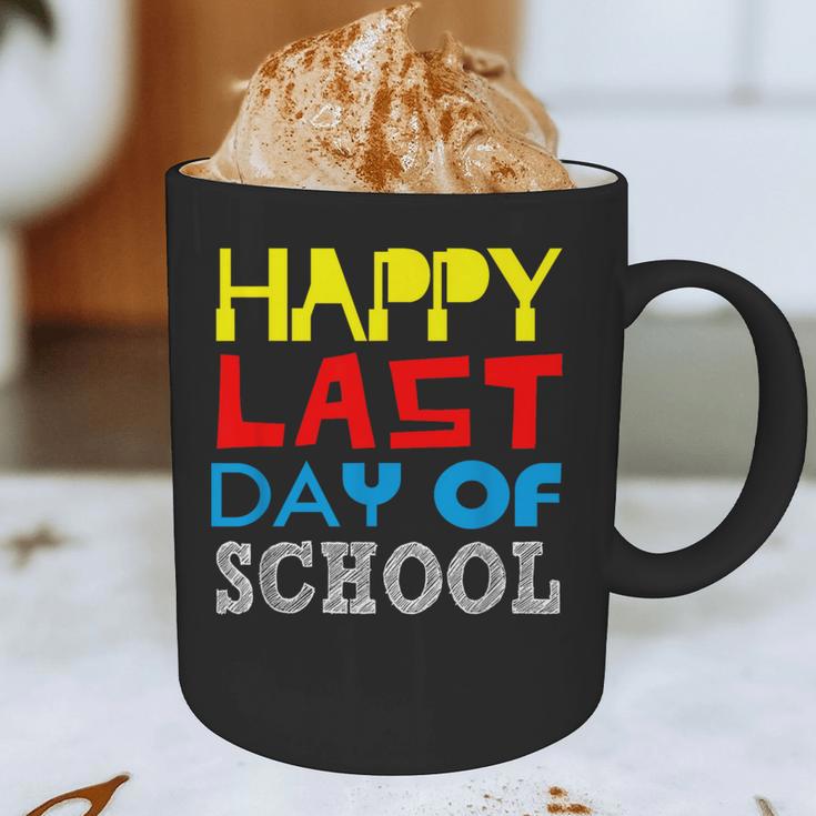 Happy Last Day Of School Graduation Teachers Student Graphic Print Coffee Mug