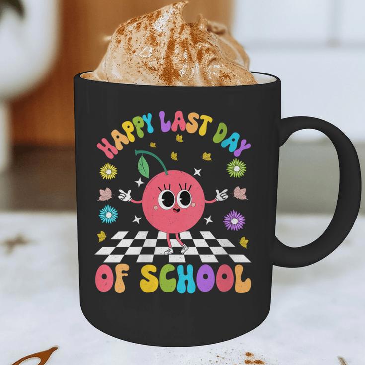 Happy Last Day Of School Student Graduation Graphic Print Coffee Mug