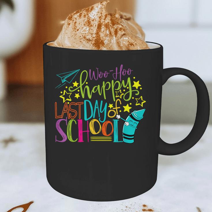 Happy Last Day Of School Student Teacher Graduation Graphic Print Coffee Mug