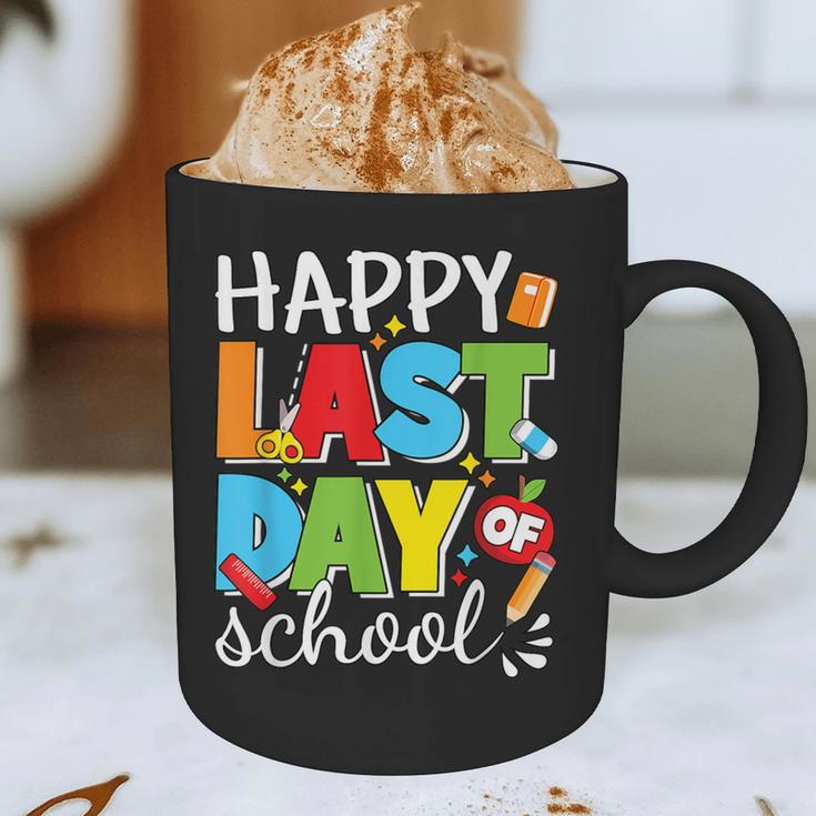 Happy Last Day Of School Teacher Student Graduation Graphic Print Coffee Mug