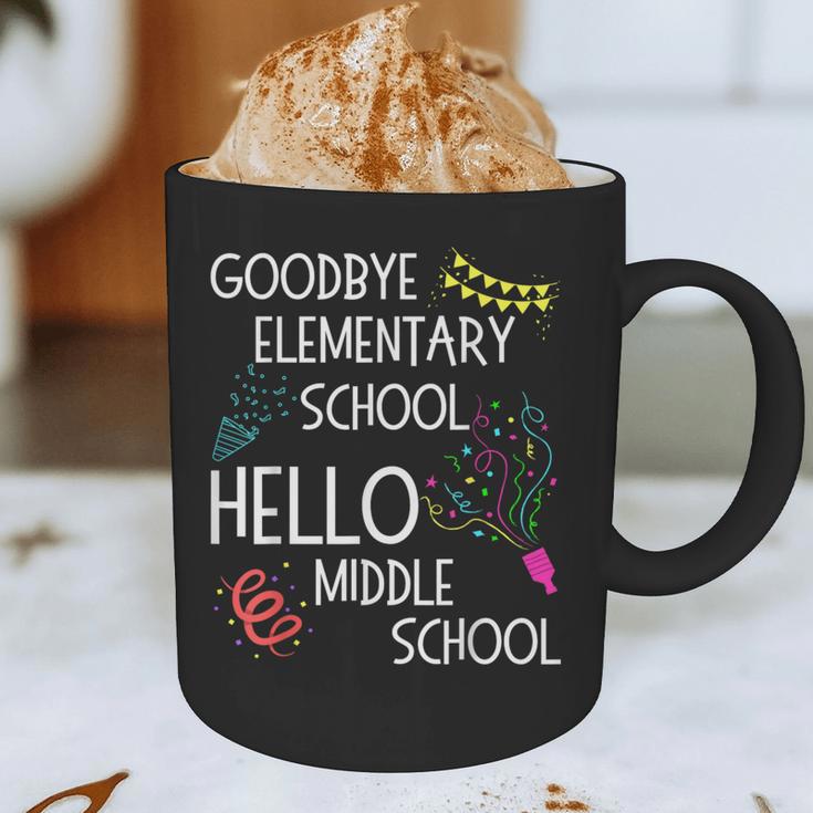 Hello Middle School Graduation Elementary School T-Shirt Graphic Print Coffee Mug