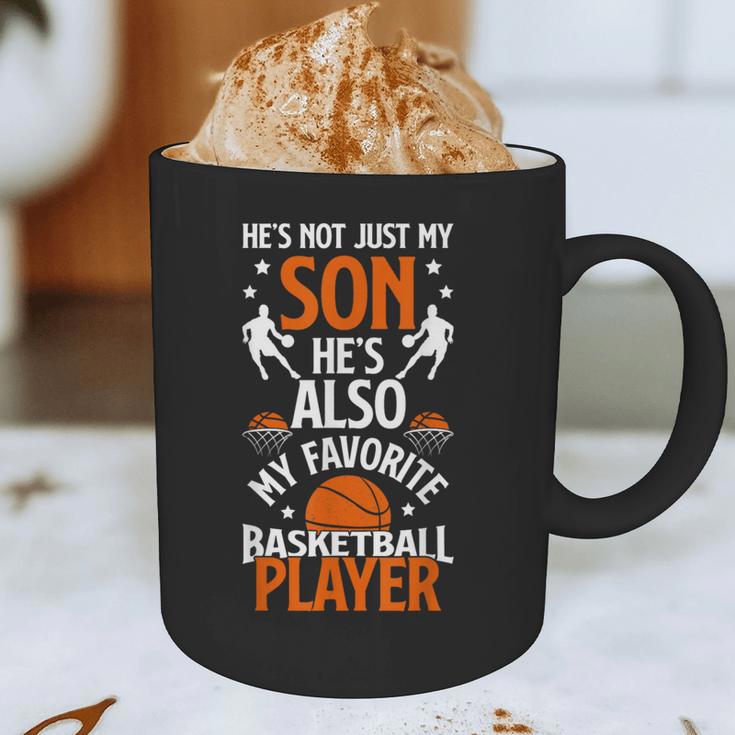 He's Also My Favorite Basketball Player Dad Basketball Dad Graphic Print Coffee Mug He's Also My Favorite Basketball Player Dad Basketball Dad Graphic Print Coffee Mug