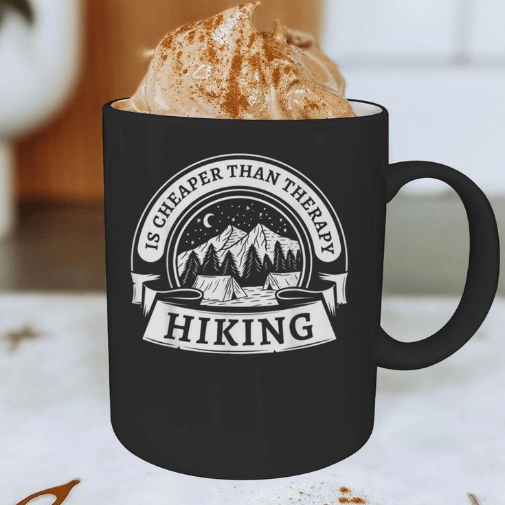 Hiking It's Cheaper Than A Therapy Introvert Shirt Graphic Print Coffee Mug Hiking It's Cheaper Than A Therapy Introvert Shirt Graphic Print Coffee Mug