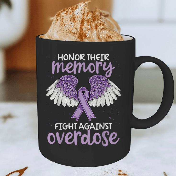 Honor Their Memory Overdose Awareness Support Graphic Print Coffee Mug Honor Their Memory Overdose Awareness Support Graphic Print Coffee Mug