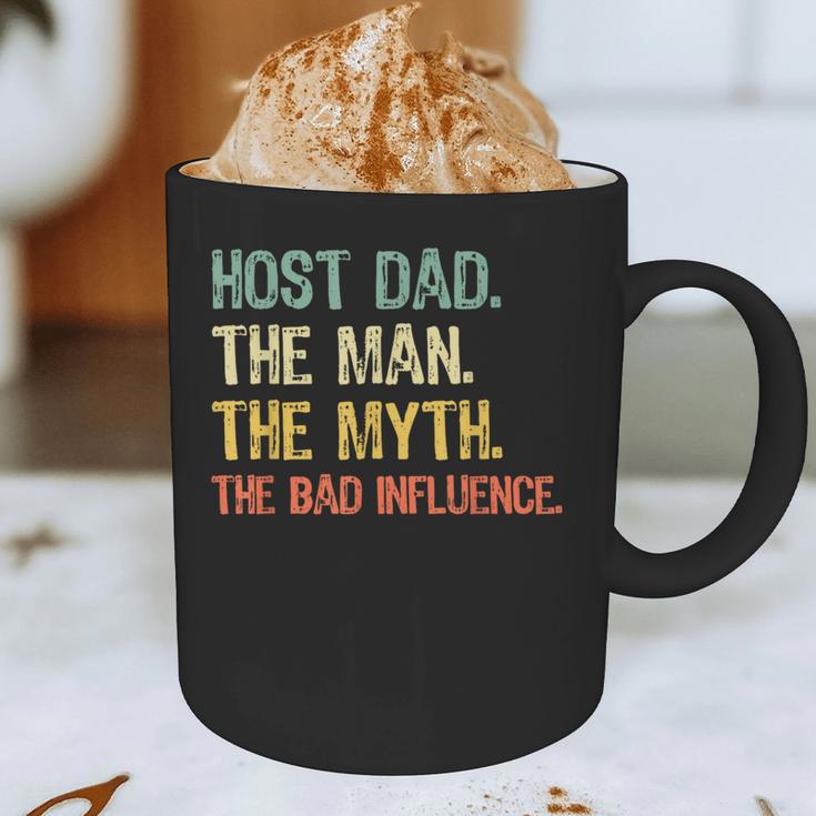 Host Dad The Man Myth The Bad Influence Retro Graphic Print Coffee Mug Host Dad The Man Myth The Bad Influence Retro Graphic Print Coffee Mug