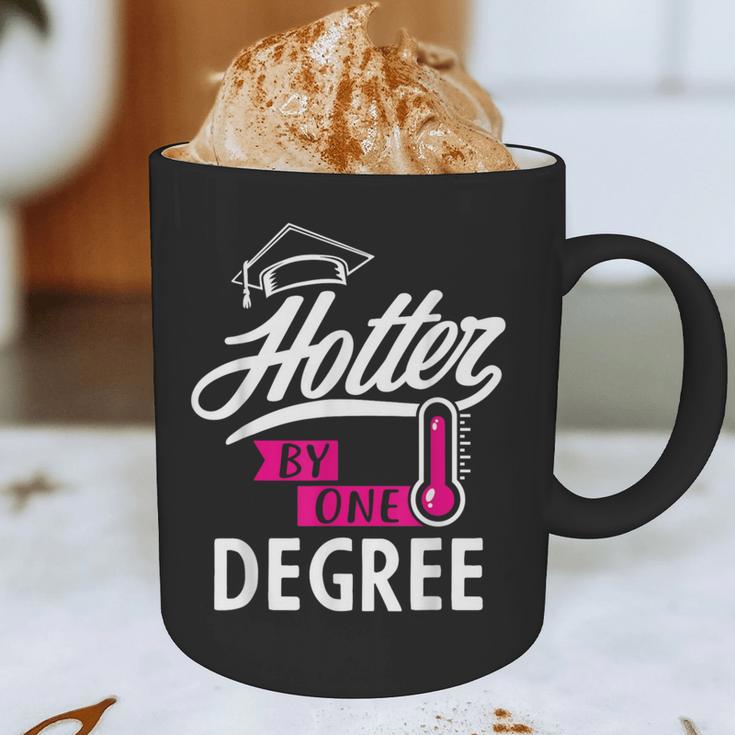 Hotter By One Degree Graduation Graphic Print Coffee Mug