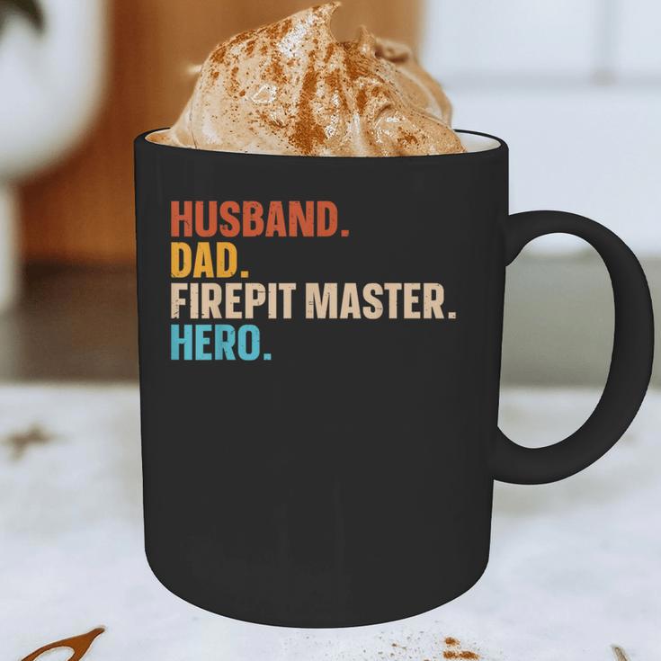 Husband Dad Firepit Master Hero Graphic Print Coffee Mug Husband Dad Firepit Master Hero Graphic Print Coffee Mug