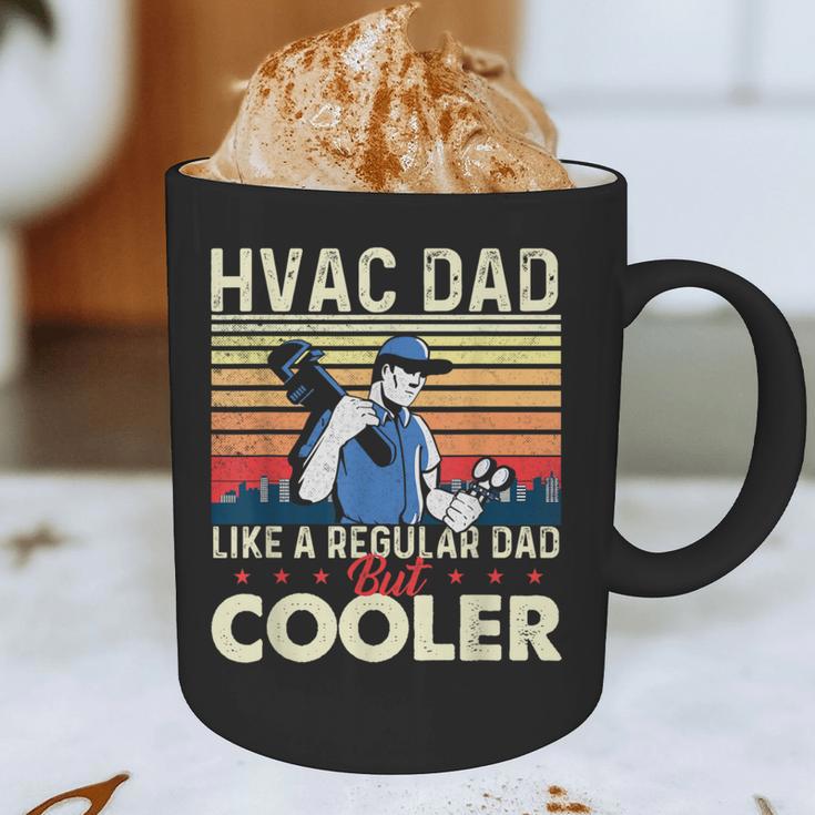 HVAC Dad Like A Regular Dad HVAC Technician AC Repairman Graphic Print Coffee Mug