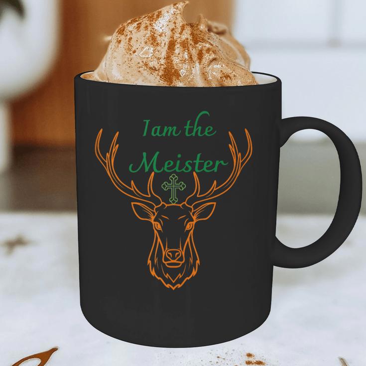 IAM The Meister Jaegermeister Dad Mom Deer Graphic Print Coffee Mug