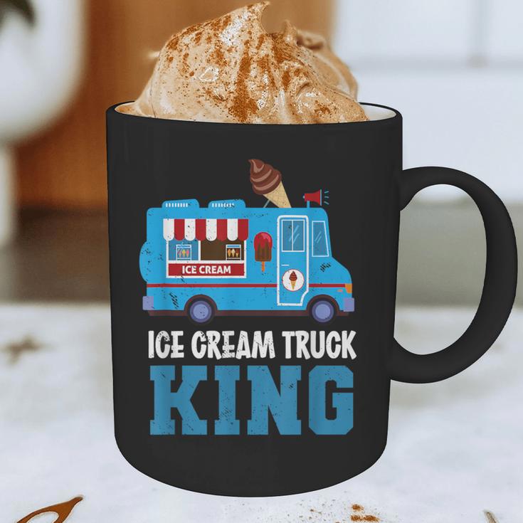 Ice Cream Truck King Nostalgia Summer Ice Cream Truck Driver Graphic Print Coffee Mug Ice Cream Truck King Nostalgia Summer Ice Cream Truck Driver Graphic Print Coffee Mug