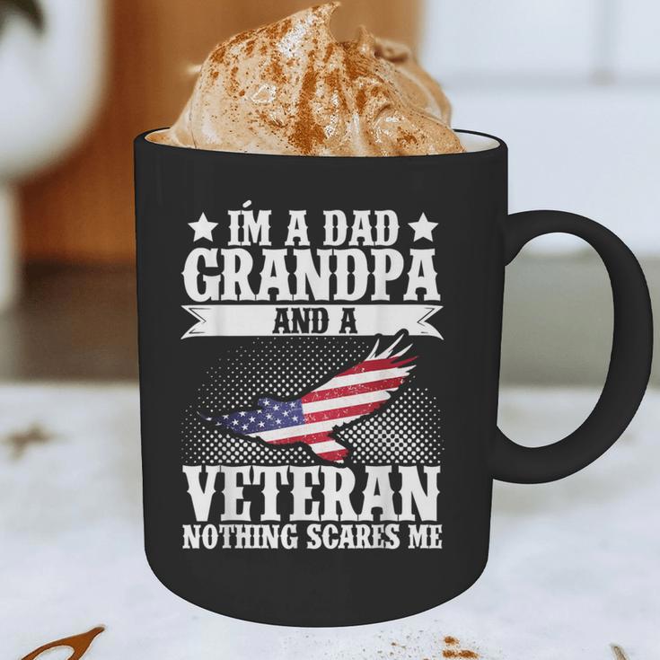 I'm A Dad Grandpa And A Veteran US Flag Veterans Day Graphic Print Coffee Mug I'm A Dad Grandpa And A Veteran US Flag Veterans Day Graphic Print Coffee Mug