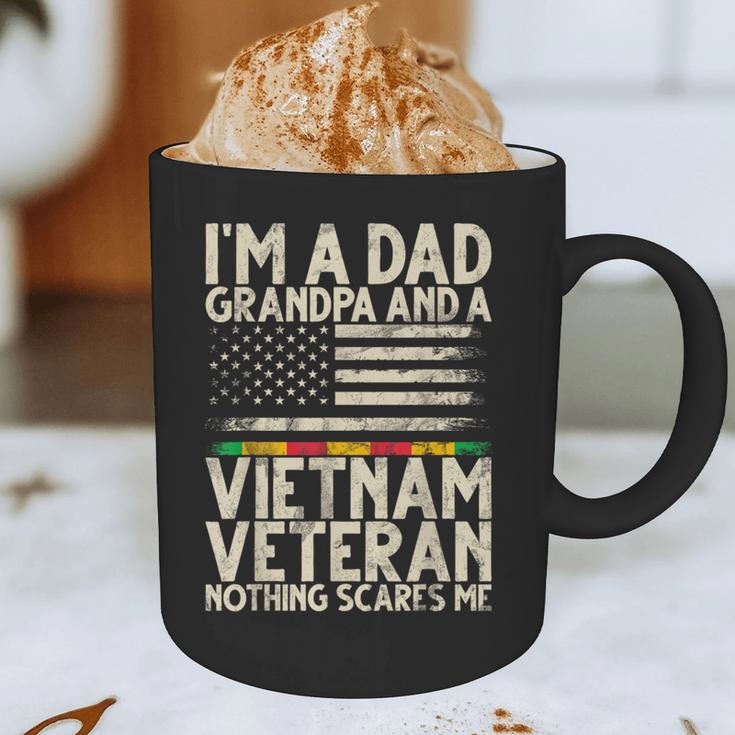 I'm A Dad Grandpa And A Vietnam Veteran Nothing Scares Me Graphic Print Coffee Mug