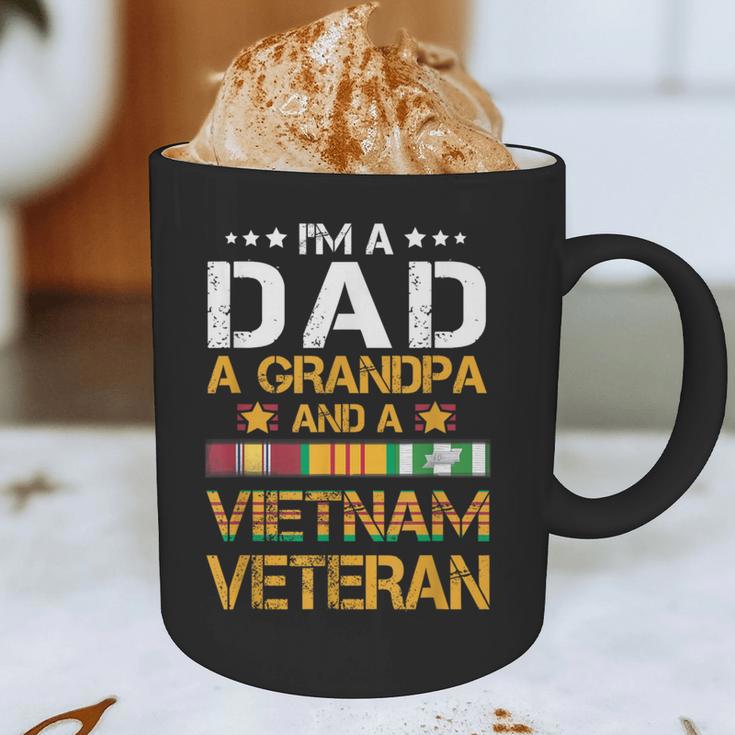 I'm A Dad Grandpa And A Vietnam Veteran US Army Vet Graphic Print Coffee Mug