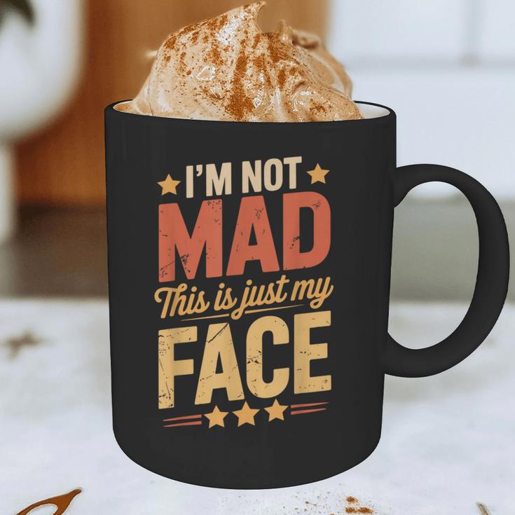 I'm Not Mad This Is Just My Face Introvert Graphic Print Coffee Mug I'm Not Mad This Is Just My Face Introvert Graphic Print Coffee Mug