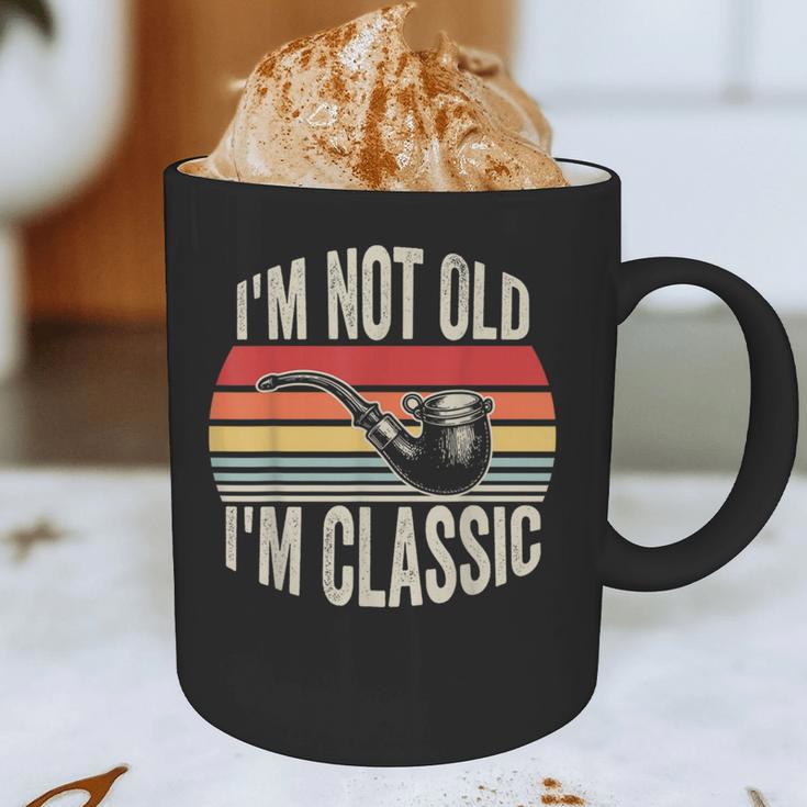 I'm Not Old I'm Classic Pipe Nostalgia Graphic Print Coffee Mug