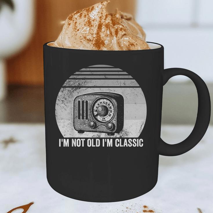 I'm Not Old I'm Classic Radio Retro Nostalgia Graphic Print Coffee Mug I'm Not Old I'm Classic Radio Retro Nostalgia Graphic Print Coffee Mug