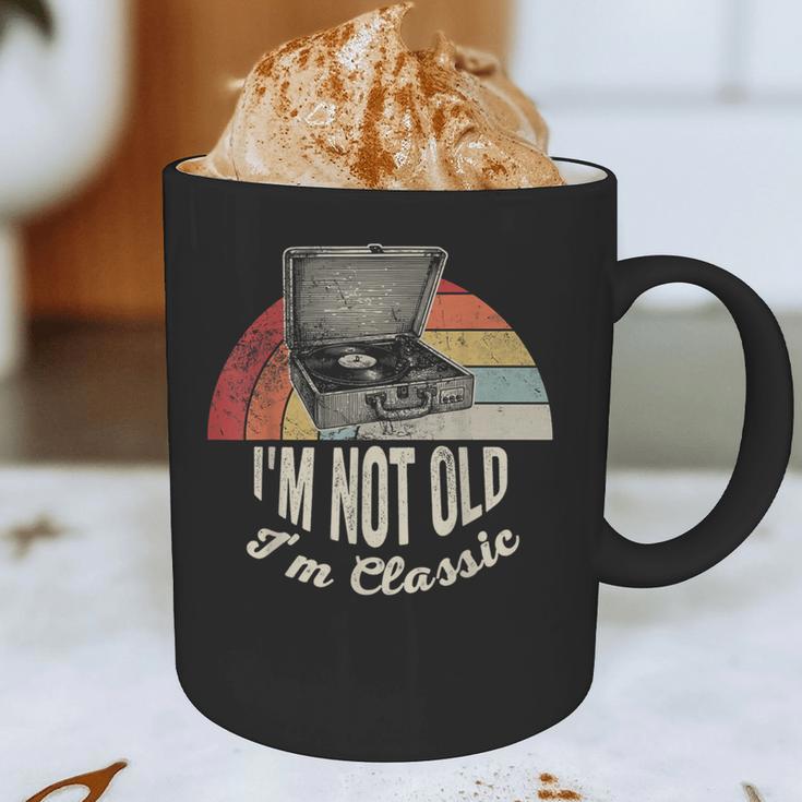 I'm Not Old I'm Classic Retro Record Nostalgia Graphic Print Coffee Mug