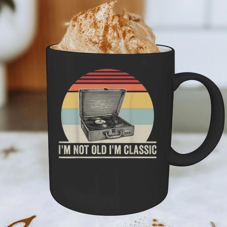 I'm Not Old I'm Classic Turntable Retro Nostalgia Graphic Print Coffee Mug