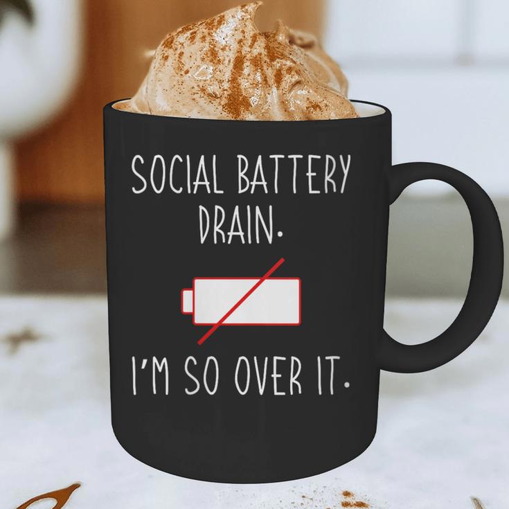I'm So Over It Saying For Introvert And Shy People Graphic Print Coffee Mug I'm So Over It Saying For Introvert And Shy People Graphic Print Coffee Mug